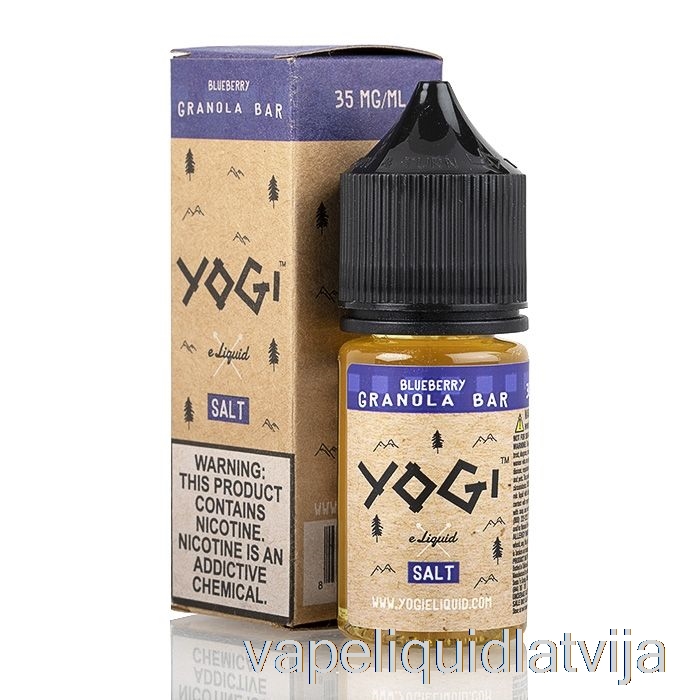 Melleņu Granola Batoniņš - Yogi Salts E-šķidrums - 30ml 50mg Vape šķidrums